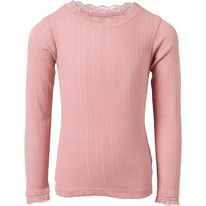 VRS børne bluse str. 110/116 - rosa