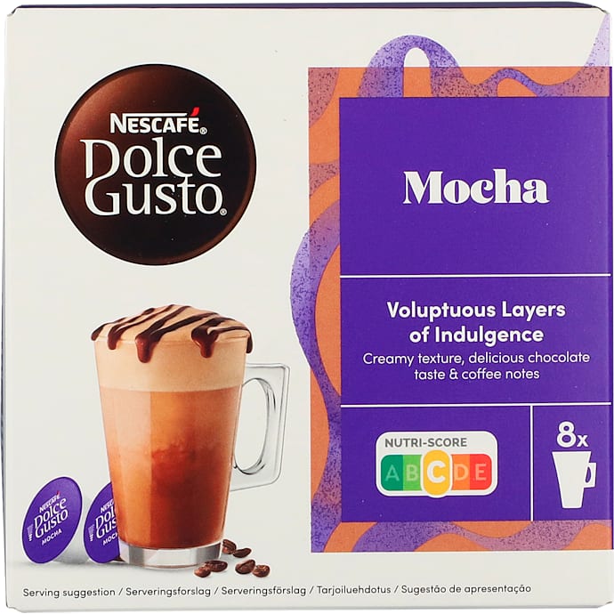 Mocha kaffekapsler