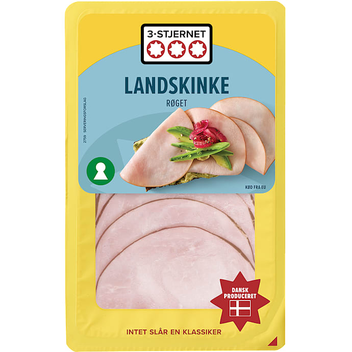 Landskinke i skiver
