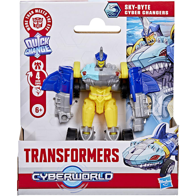 Transformers Cyberworld Cyber Changer figur – flere varianter – assorteret