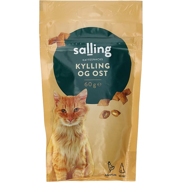 Godbidder m. kylling og ost