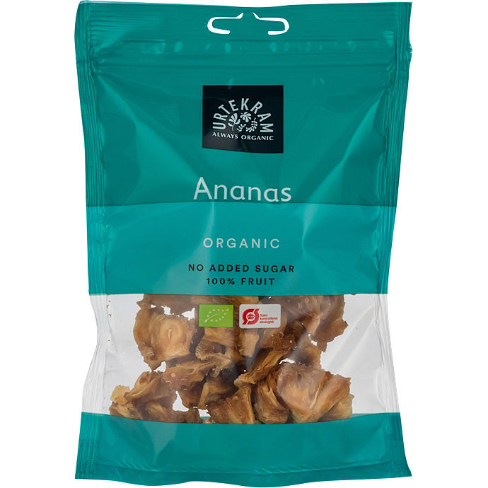 Urtekram Tørret ananas øko