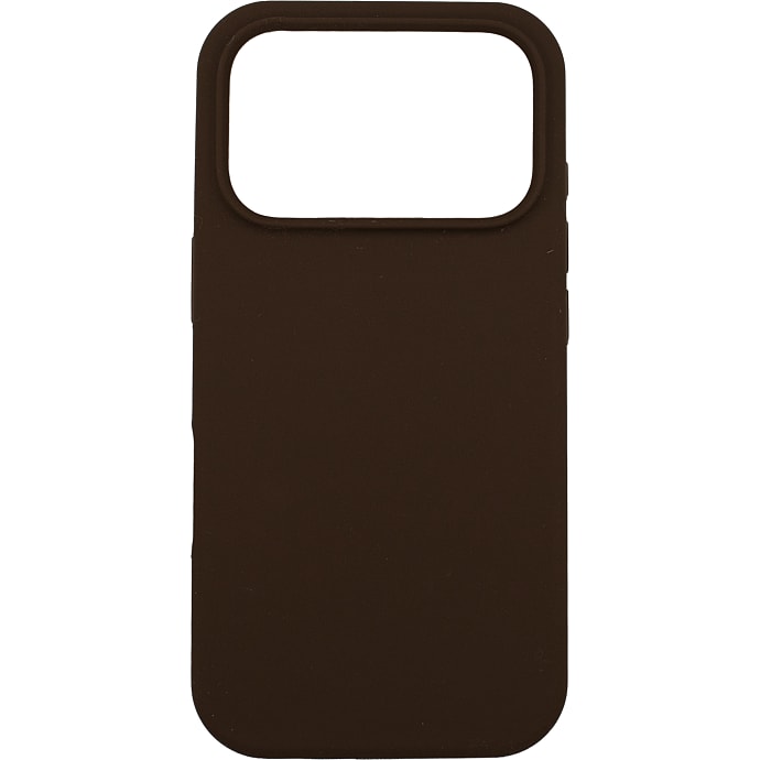 Leki iPhone 17 Pro Cover Silicone Espresso