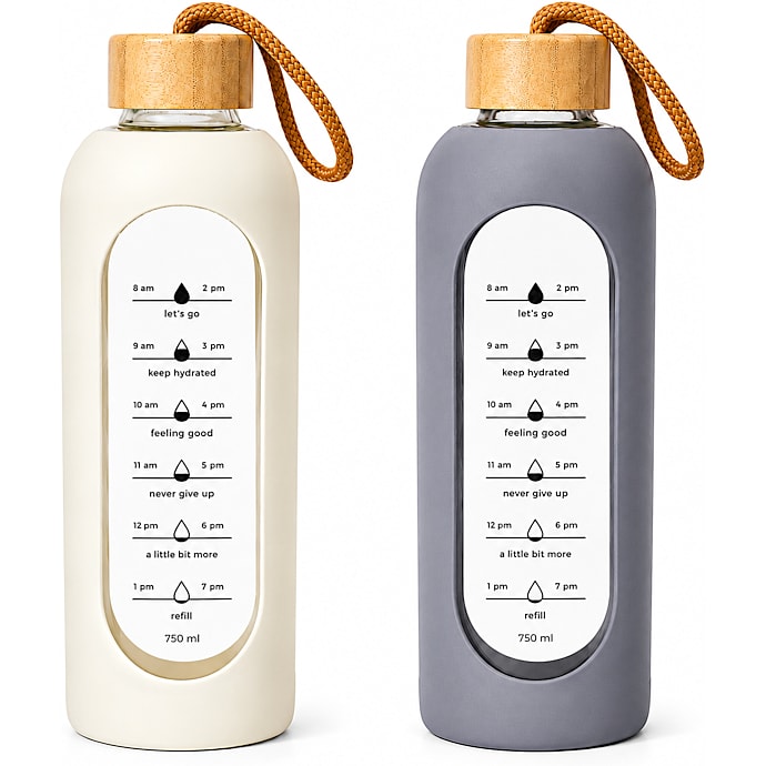 Salling motivationsflaske 750 ml - flere varianter - assorteret