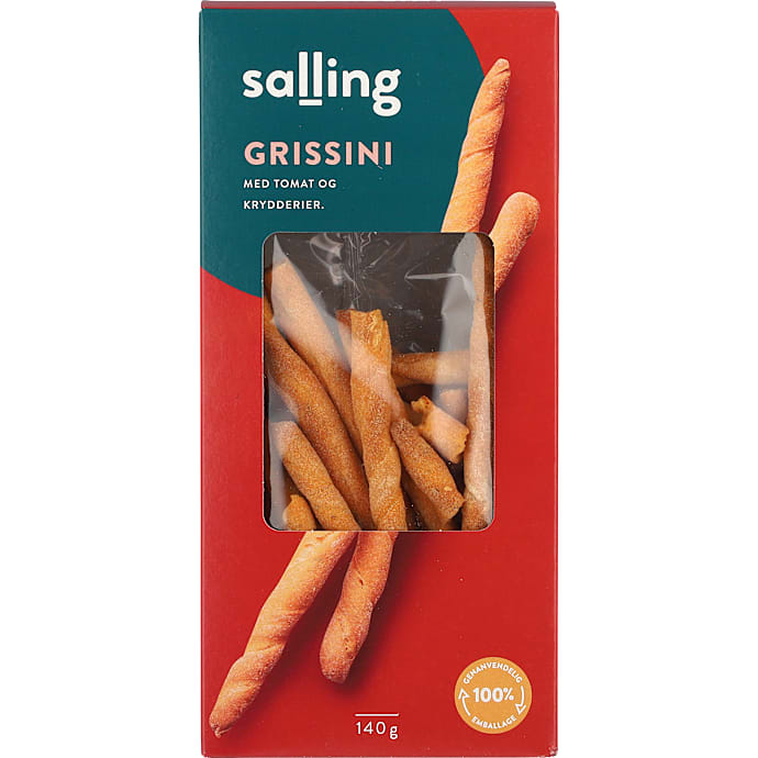 Salling Grissini m. tomater og krydderier