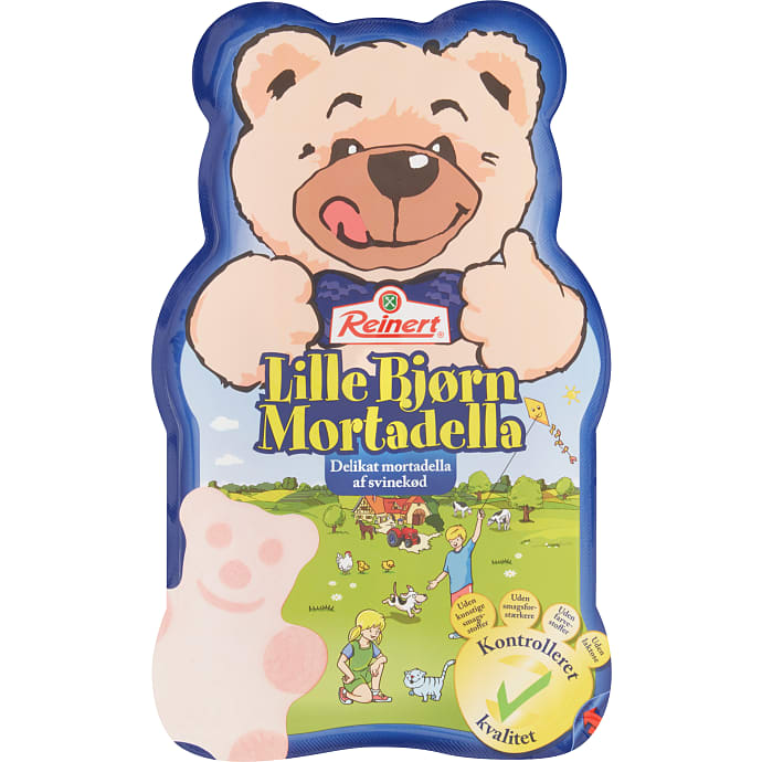 Lille Bjørn Mortadellapølse i skiver