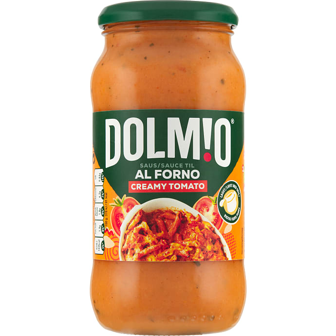 Pastasauce m. tomat, ost og fløde