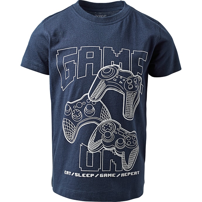 VRS Kids Basic T-shirt Str. 98/104 Blå