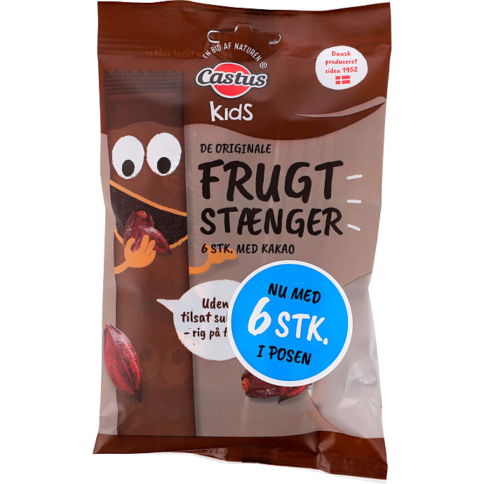 Frugtstænger m. kakao