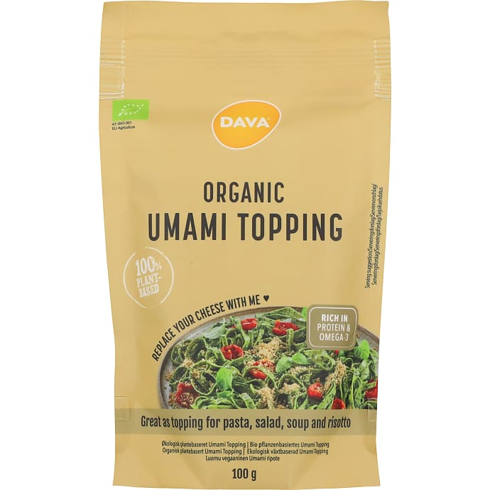 Plantebaseret umami topping øko