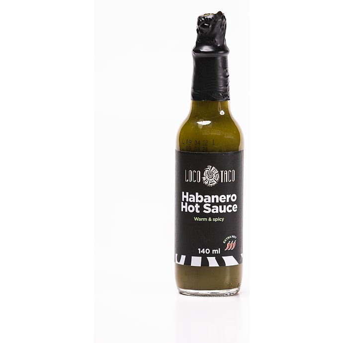 Chilisauce m. habanero stærk