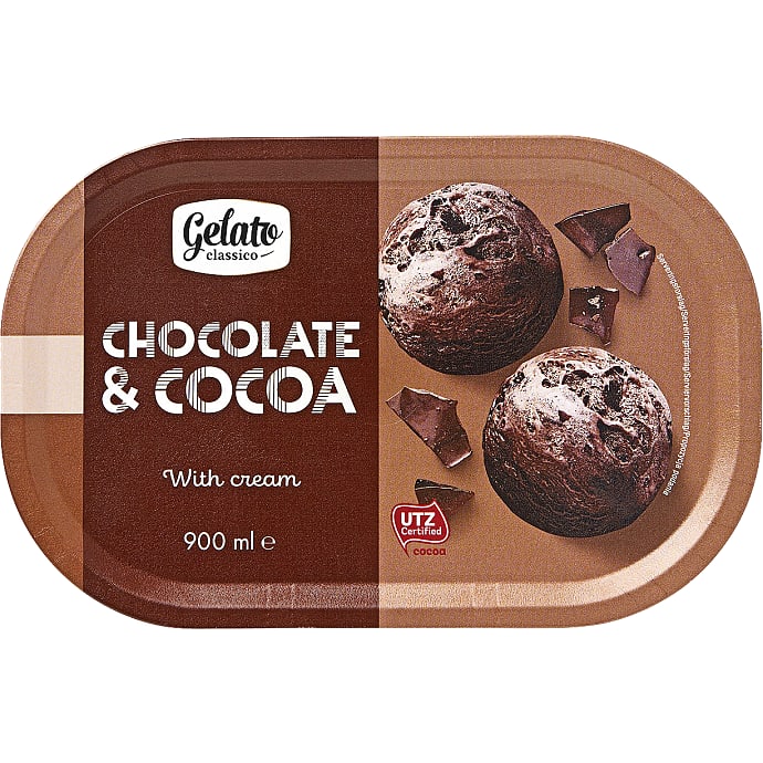 Gelato Classico Mælkeis med Chokolade 900 ml