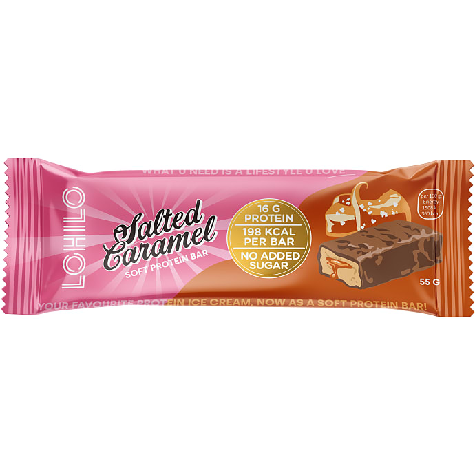 Proteinbar m. saltkaramel