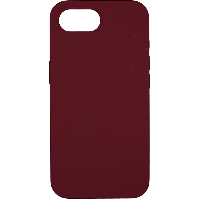 Leki iPhone Cover 16e Silicone Burgundy Night