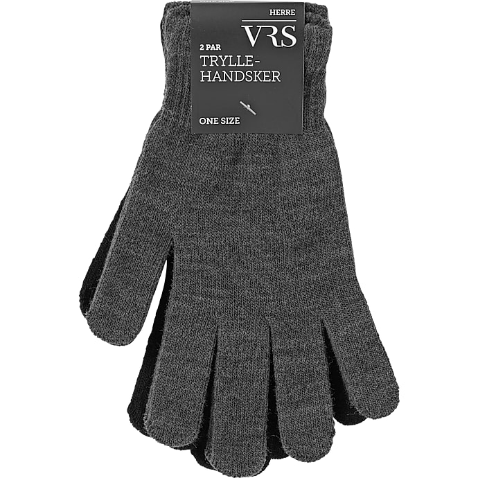 VRS Herre Tryllehandsker 2-pak onesize