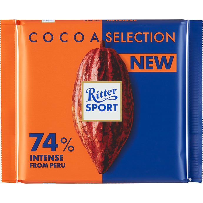 Mørk chokolade 74% kakao