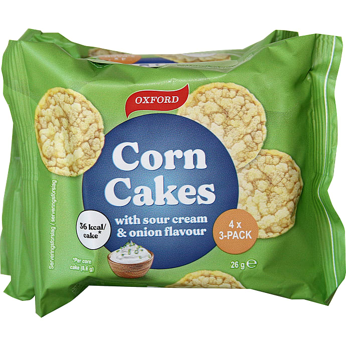 Majskiks m. sour cream & onion