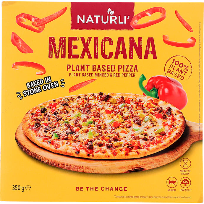 Naturli' Pizza Mexicana Vegansk 350 g