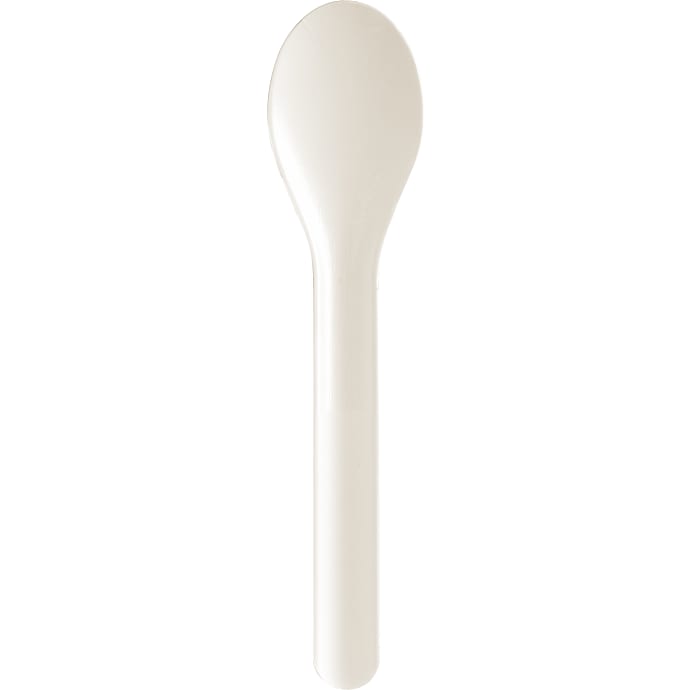 Duni pap engangsskeer L: 15 cm 10-pak - hvid