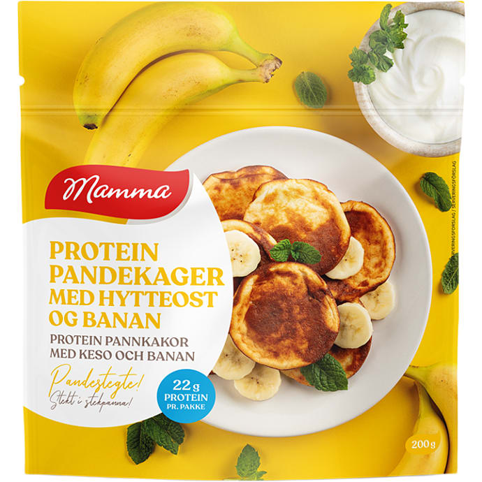 Mamma Pandekager med Banan