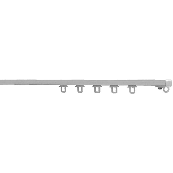 DEBEL Alu Gardinskinne 150cm Hvid