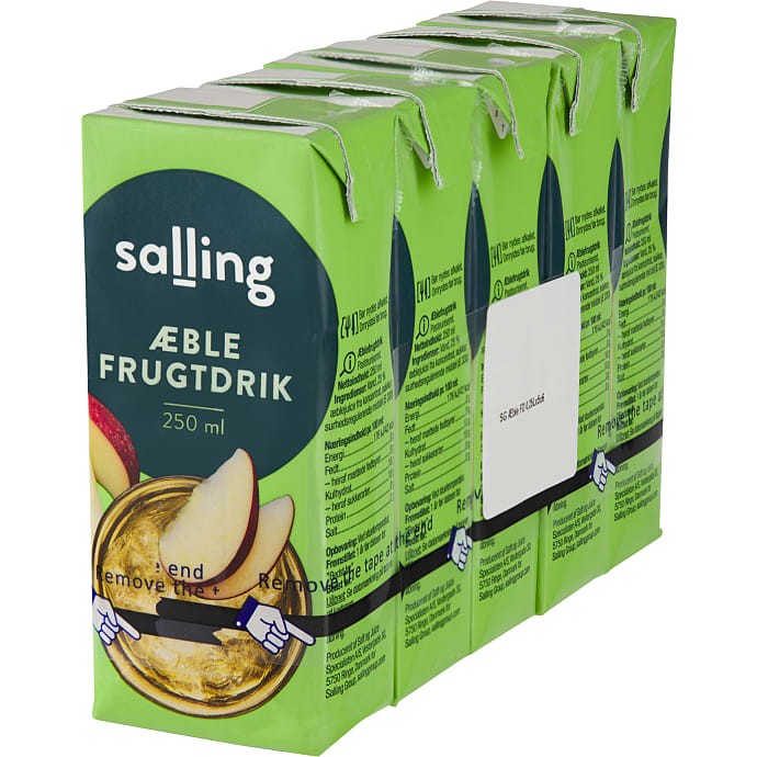 Frugtdrik m. æble