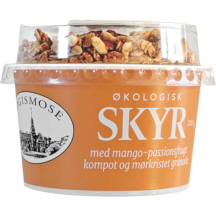 Skyr m. mango- og passionsfrugt 1,6% fedt