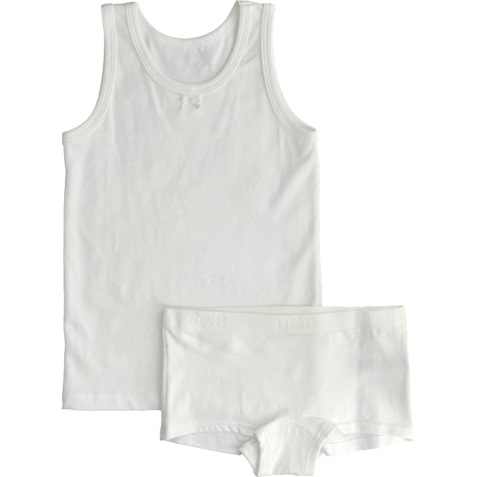 808 Børne Undertøjssæt str. 2 år hvid