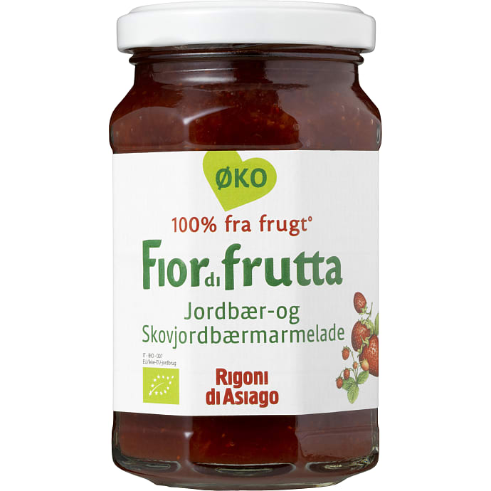 Jordbær- og skovjordbærmarmelade øko
