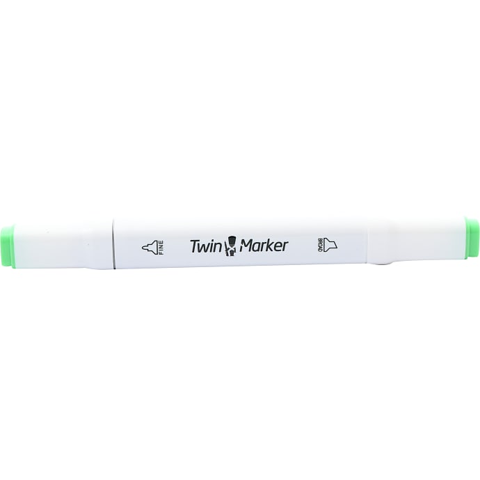 Danpen Twinmarker pale grøn