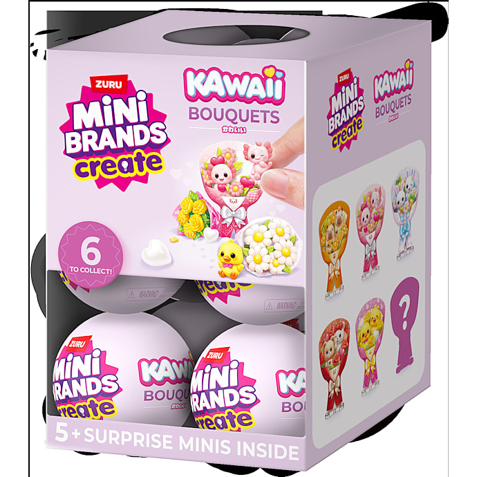 Mini Brands Create Kawaii Bouquet Capsule - flere varianter - assorteret