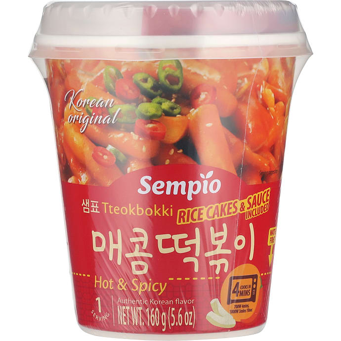 Sempio Instant Riskager med stærk sauce