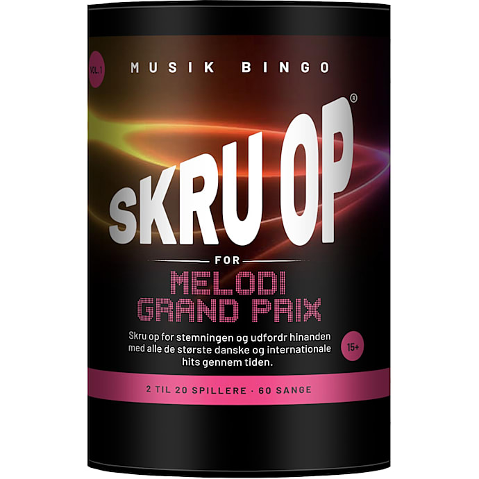 Skru op for Melodi Grand Prix musikbingo