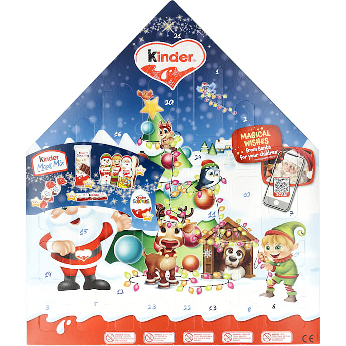 Julekalender m. chokolade