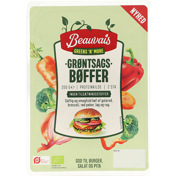 Plantebaseret bøffer øko