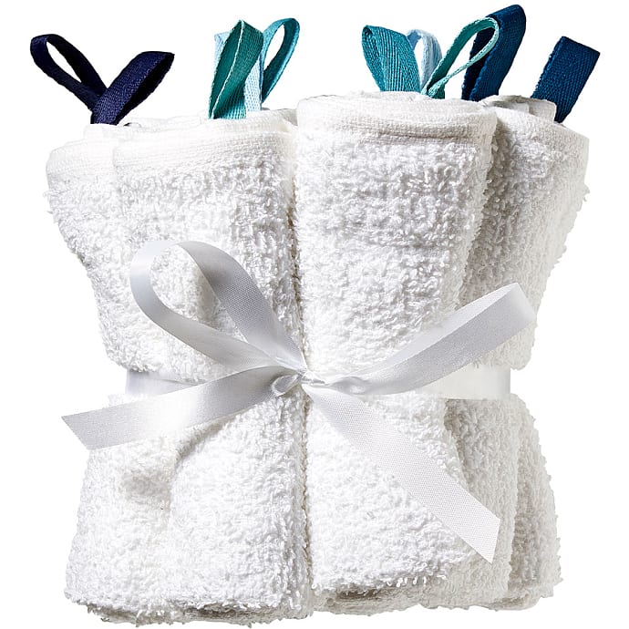 10-Pak Vaskeklude Blå Strop