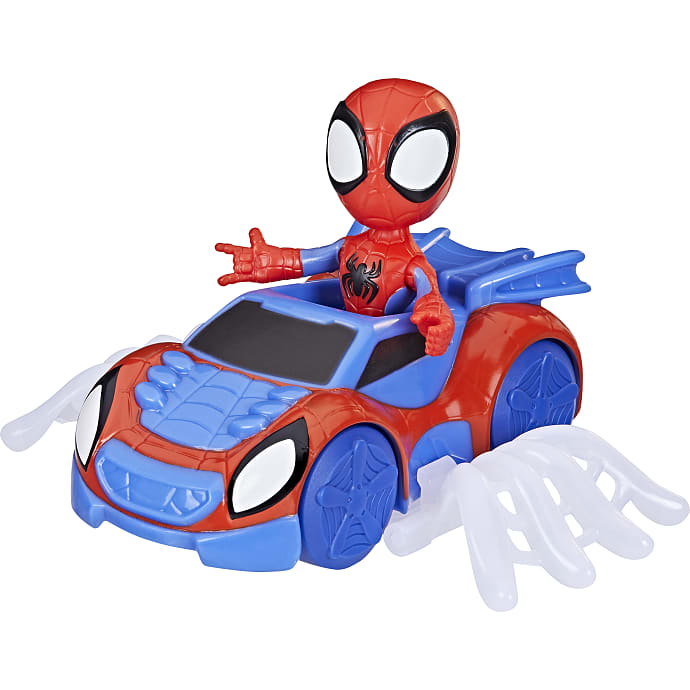Hasbro Spiderman figur og køretøj