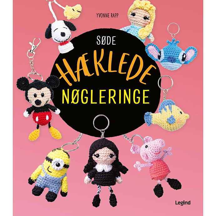 Legind Søde hæklede nøgleringe