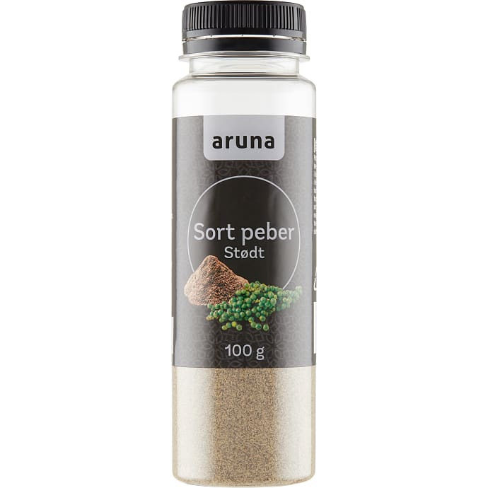 Aruna Stødt sort peber
