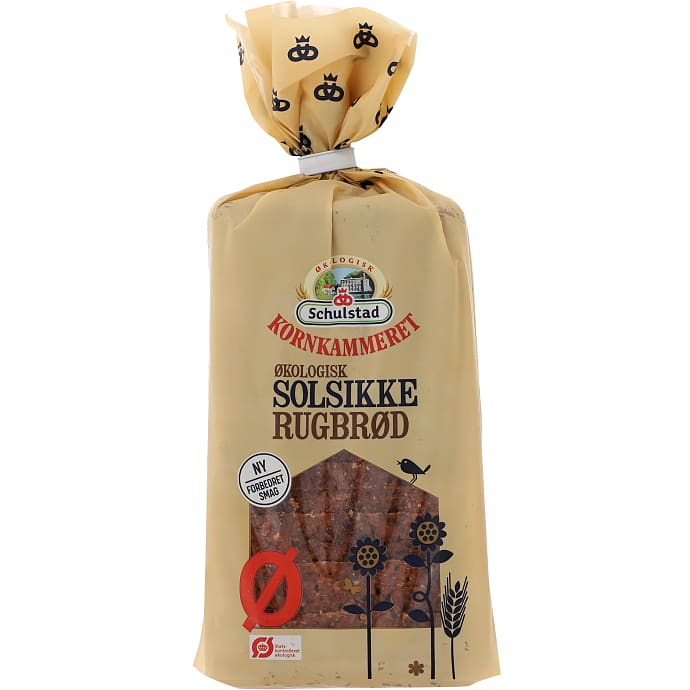 Solsikkerugbrød øko