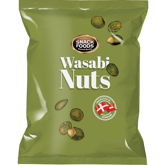 Snack Foods Wasabinødder