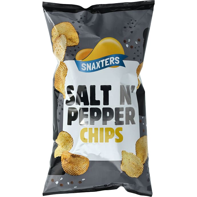 Snaxters Chips med salt og peber 200 g