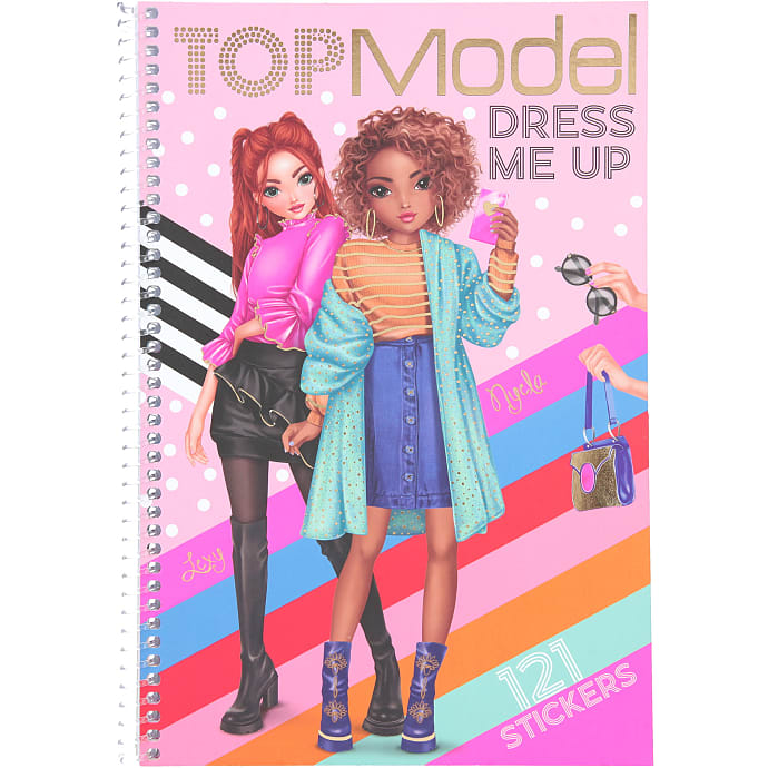 TOPModel Dress Me Up Stickerbog