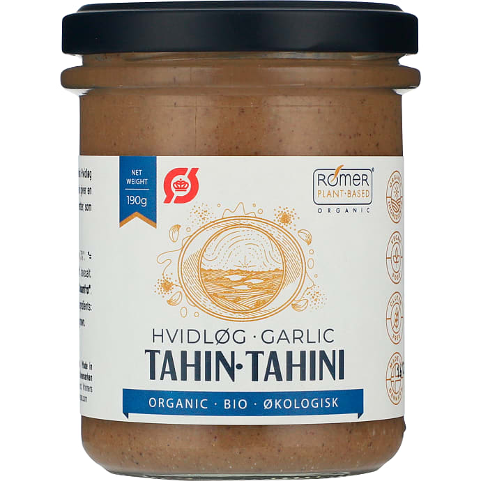 Rømer Plant Based Tahin med Hvidløg Øko