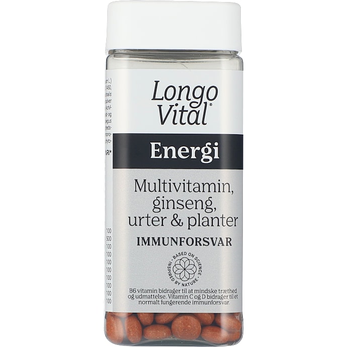 Longo Vital Ginseng Multivitamin 180 stk