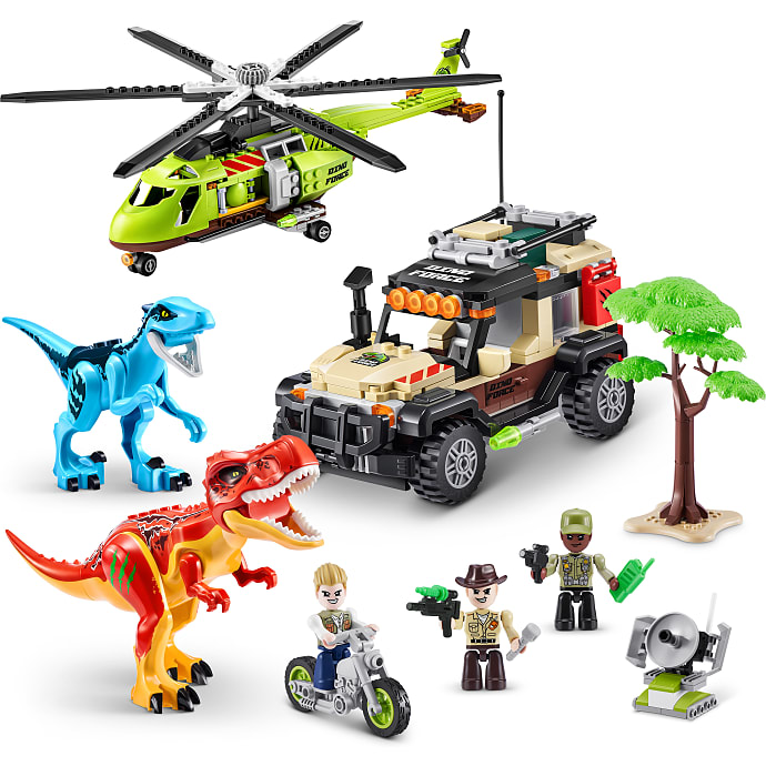 Zuru Max Bricks Dinosaur Eventyr byggesæt