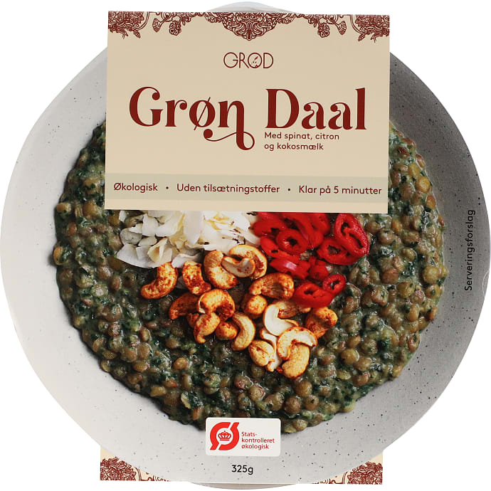 GRØD Grøn dhal økologisk