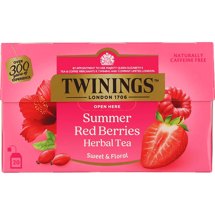 Urtete m. jordbær, hindbær og loganbær