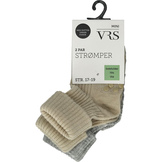 VRS Mini Babystrømper 2-pak str. 14/16