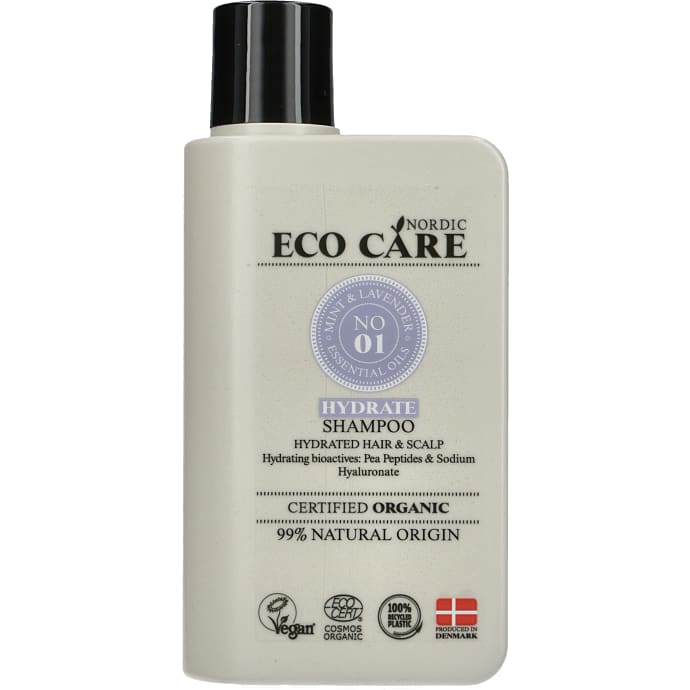 Shampoo Hydrate m. mint og lavendel